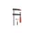 BESSEY Tool GmbH & Co. KG Temperguss-Schraubzwinge TG Spann-W.300mm A.140mm Holzgr.32x10mm BESSEY