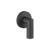 Dornbracht Wandanschlussbogen 2845062533 schwarz matt, 1/2″
