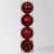 Pflanzen-Kölle Christbaumkugeln, weihnachtsrot, Kunststoff, ca. Ø 14 cm, 4er-Set