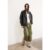 Stradivarius Oversize-Jacke aus Kunstleder mit Revers  Schwarz L