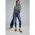 Stradivarius D07 Skinny-Jeans mit hohem Bund  IM STÜCK GEFÄRBTER DENIM-WASHED-LOOK 32
