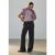 Stradivarius Jogger-Palazzohose mit weichem Griff  Schwarz L