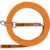 TRIXIE Schleppleine, gummiert, orange, 5 m/15 mm