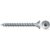 fischerwerke fischer Spanplattenschraube PowerFast, FPF II CTF 4,5 x 50 BC 500 Senkkopf mit Innenstern TX Vollgewinde galvanisch verzinkt, blau passiviert, 500 …