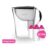 PearlCo GmbH Wasserfilter Fashion (3.3l) inkl. 12 Filterkartuschen anthrazit
