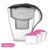 PearlCo GmbH Wasserfilter Astra LED inkl. 3 Filterkartuschen anthrazit