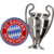 Allianz Arena FC Bayern Magnet UCL – Silber