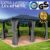 Brast Alu-Pavillon PREMIUM 3,6×4,8 m grau