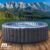 BRAST Aufblasbarer Whirlpool XXL MSpa BERGEN COMFORT 8 Personen