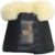 Kentucky Horsewear Hufglocken SHEEPSKIN SOLIMBRA schwarz M