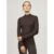 Tommy Hilfiger Damen Funktionsshirt Highneck AVA cacao M
