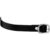 Sprenger Sporenriemen – 45 cm, Leder schwarz, Schnalle silber