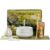 INF 7-teiliges Matcha-Set mit Ausguss – Kaolin Matcha-Kit mit Bambusbesen, Sieb und Schale für traditionelle Zubereitung Weiß