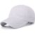INF Schnelltrocknende atmungsaktive Baseball-Sonnenkappe – Leichtes Polyester mit Belüftung für Outdoor-Sport und Freizeit Weiß