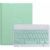 INF Mintgrüne magnetische Bluetooth-Tastaturhülle kompatibel mit iPad Pro (M4) 11-Zoll (2024) – Quadratische Tastenkappen