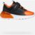 GEOX Schuhe Activart Illuminus Junge Schwarz/orange 32 Schwarz/orange